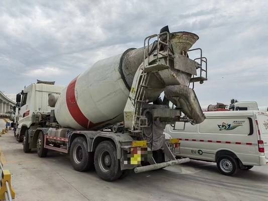 SANY 12 Cubic Truk Pengaduk Beton Bekas Dipasang SY412C-8S Dengan Mesin Hino