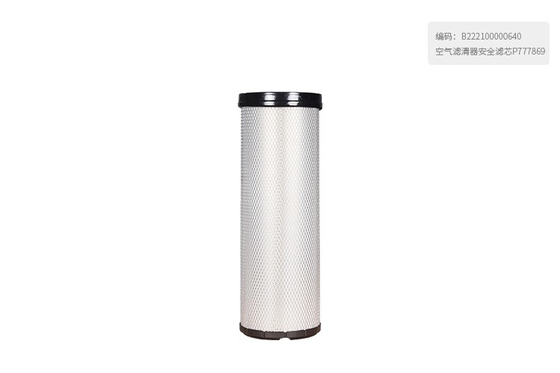 B222100000640 Elemen Filter Pembersih Udara P777869 Untuk SANY Excavator