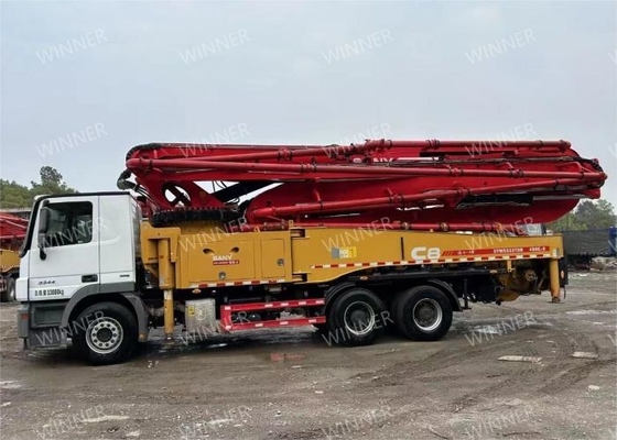2019 Truk Pompa Beton Bekas 49M Pompa Beton Bekas 3 Gandar