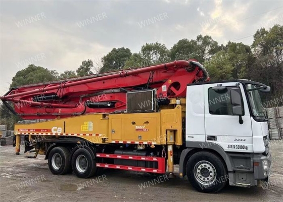 2019 Truk Pompa Beton Bekas 49M Pompa Beton Bekas 3 Gandar