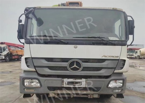 Truk Pompa Beton Bekas 2012 Dengan Boom ZLJ5339THB 47m 3 Gandar