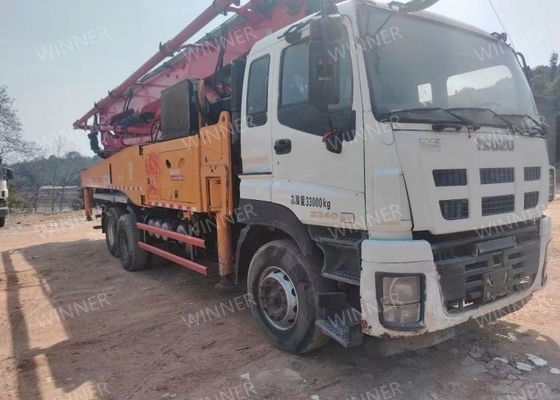 2016 Truk Pompa Beton Bekas SANY 3 Axle SYM5339THBDW 490C-8S