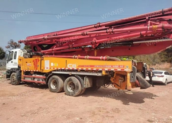 2016 Truk Pompa Beton Bekas SANY 3 Axle SYM5339THBDW 490C-8S