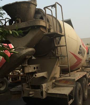 2019 Second Hand Truck Mixer Sany 12Cubic Kapasitas 10200×2530×3990mm