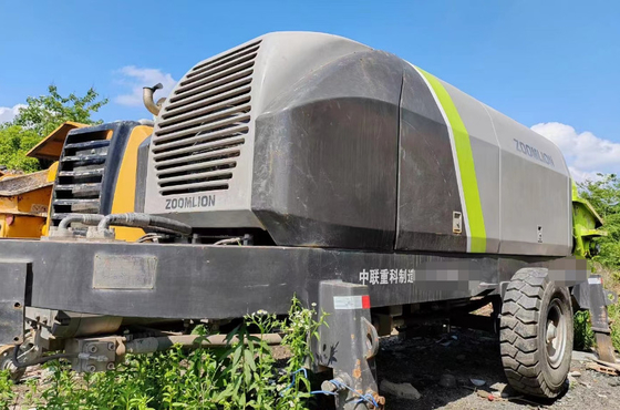Konstruksi Menggunakan Pompa Beton Stasioner Zoomlion 82m3/H 80.18-132SU