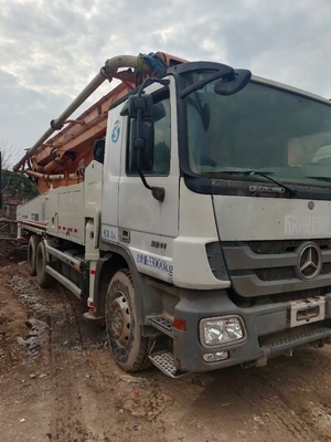 2012 ZoomLion 49M Bekerja Beton Pump Truck dalam Benz Chassis